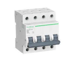 Автоматический выключатель Systeme Electric C9F14425, 4P, B25, 4.5 кА