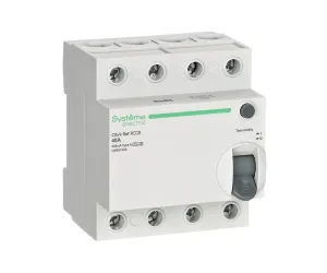 Выключатель дифференциального тока Systeme Electric C9R87440, 4P, 40 А, 300 мА, A-S