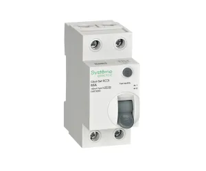 Выключатель дифференциального тока Systeme Electric C9R76263, 2P, 63 А, 100 мА, A-S