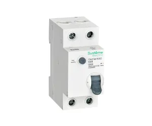 Дифавтомат Systeme Electric C9D36625, 1P+N, C25, 6 кА, 30 мА, AC
