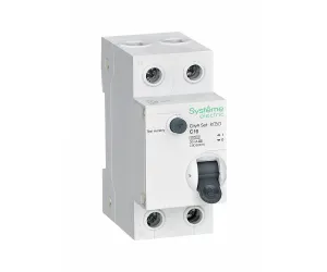 Дифавтомат Systeme Electric C9D55616, 1P+N, C16, 4.5 кА, 30 мА, A
