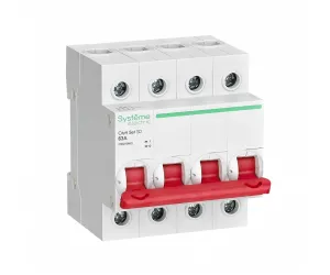 Выключатель нагрузки Systeme Electric C9S16463, 4P, 63 А, 400 В