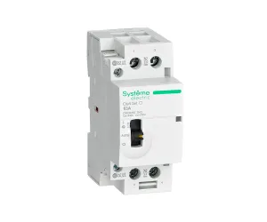 Модульный контактор Systeme Electric C9C32263, 2P, 2НО, 63 А, катушка 230 В