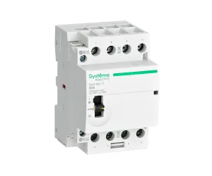 Модульный контактор Systeme Electric C9C32463, 4P, 4НО, 63 А, катушка 230 В