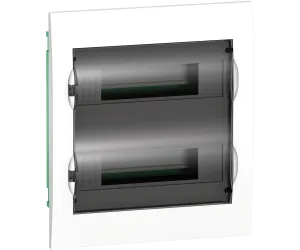 Щиток Systeme Electric EZ9E212S2FRU, встраиваемый, 24 мод., прозрачная дверь