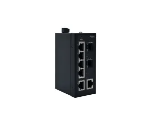 Коммутатор Ethernet неуправляемый Systeme Electric NSETU108T06X02B 6x10/100BaseT, 2x100BaseX SFP