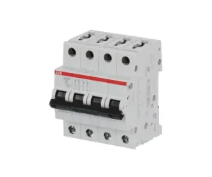 Автоматический выключатель ABB S204M-C10 4P C10 2CDS274001R0104