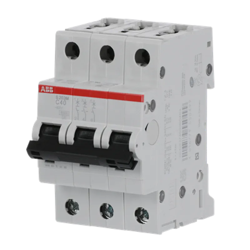 Автоматический выключатель ABB S203M-C40 3P C40 2CDS273001R0404