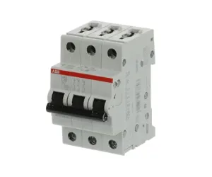 Автоматический выключатель ABB S203-C10 3P C10 2CDS253001R0104