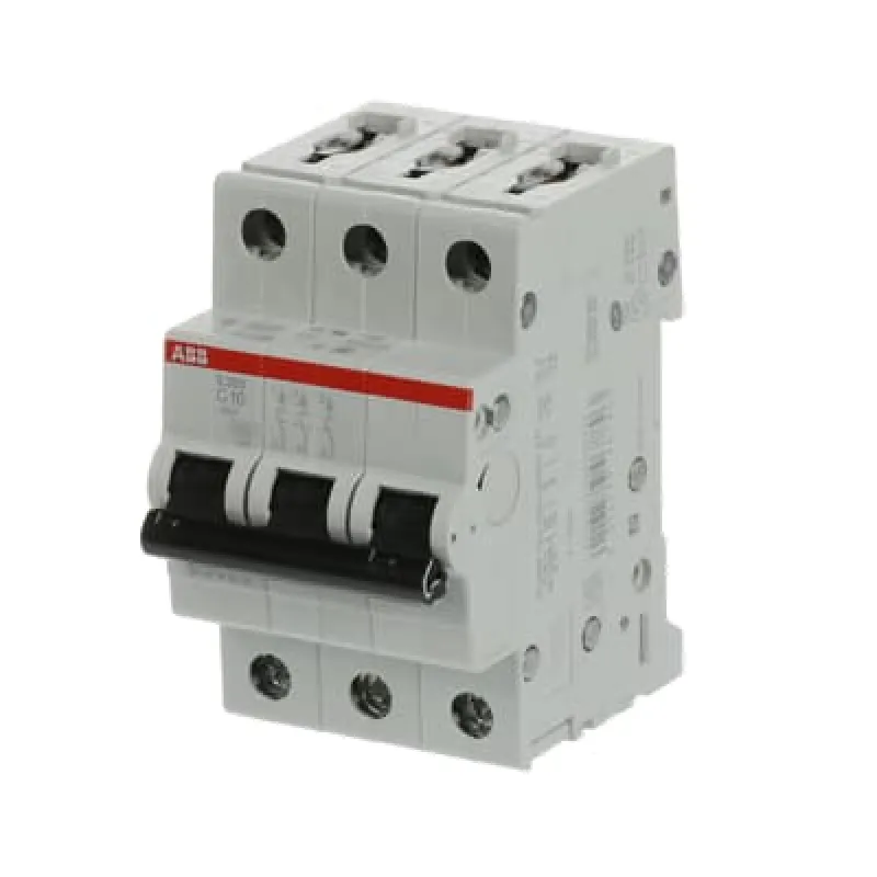 Автоматический выключатель ABB S203-C10 3P C10 2CDS253001R0104