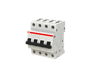 Автоматический выключатель ABB S204-C10 4P C10 2CDS254001R0104