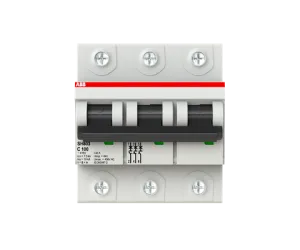 Автоматический выключатель ABB SH803-C100 100А 3P C 2TAZ190300R0824