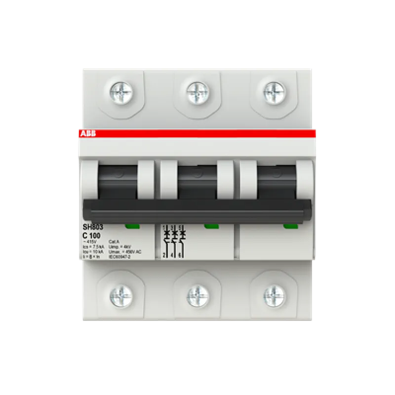 Автоматический выключатель ABB SH803-C100 100А 3P C 2TAZ190300R0824