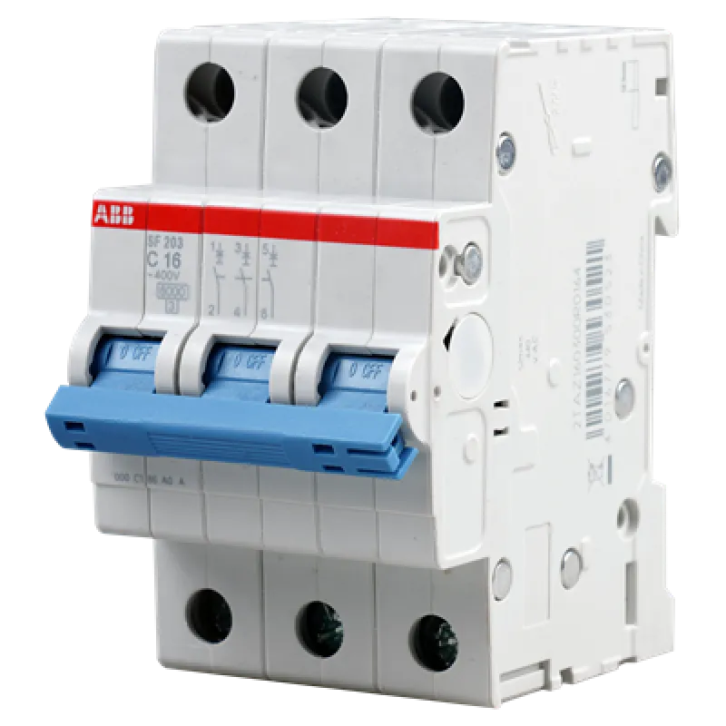 Автоматический выключатель ABB SF203-C20 20А 3P C 2TAZ160300R0204