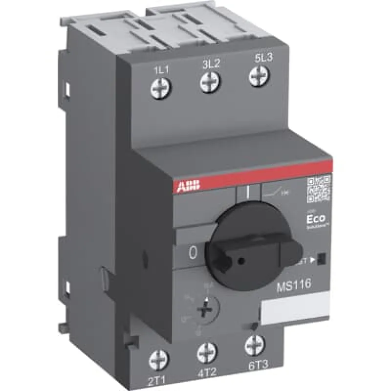 Автомат защиты электродвигателя ABB MS116-6.3 1SAM250000R1009