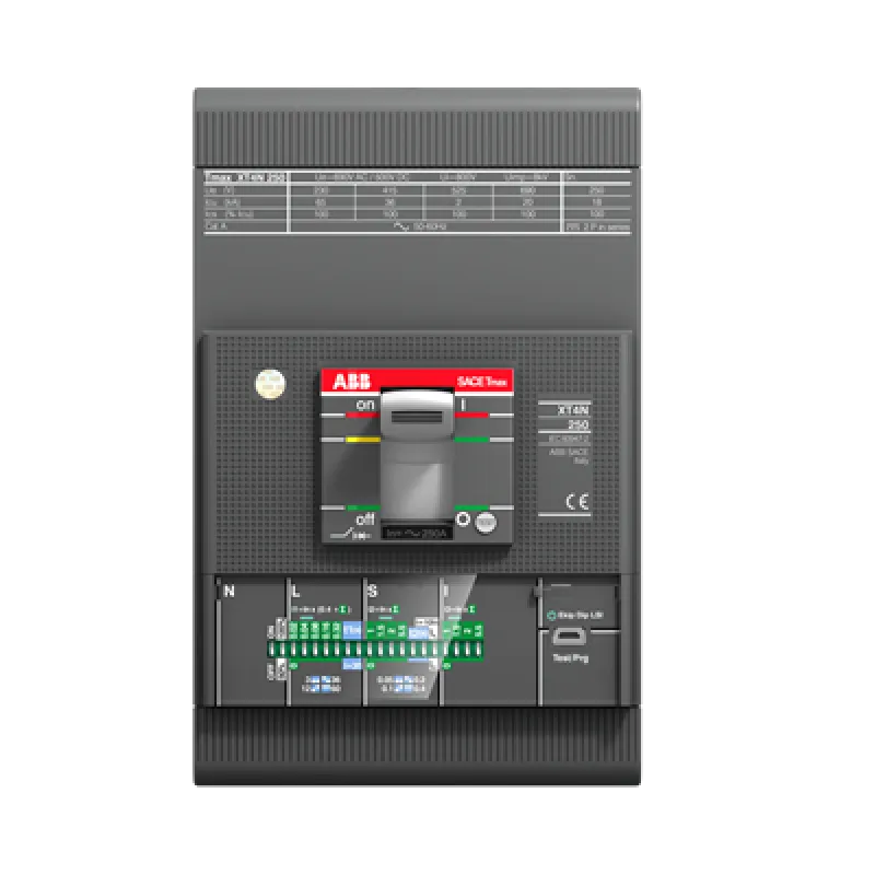 Автоматический выключатель ABB Tmax XT4N 250 Ekip Dip LS/I In=250A 3P 1SDA068126R1