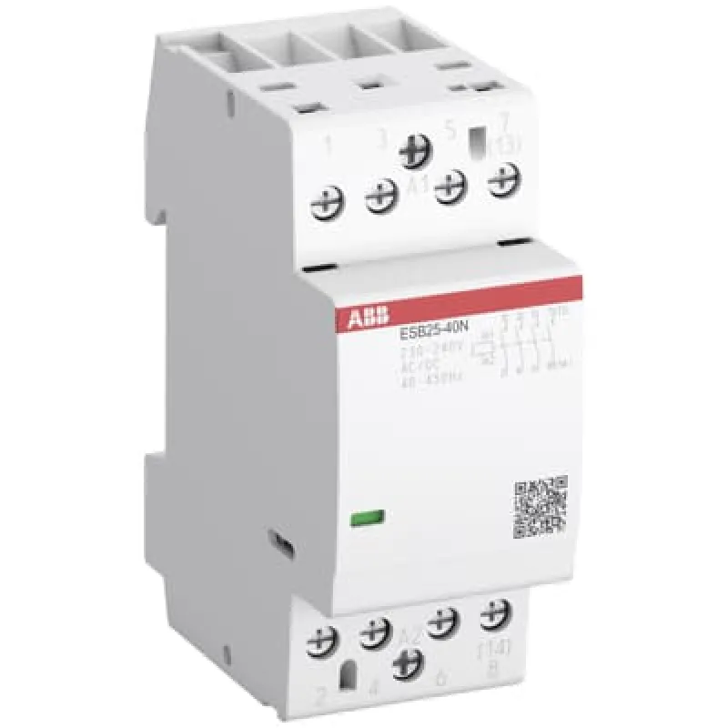 Контактор модульный ABB ESB25-20N-01 25А AC-1, 2НО, катушка 24В AC/DC 1SAE231111R0120