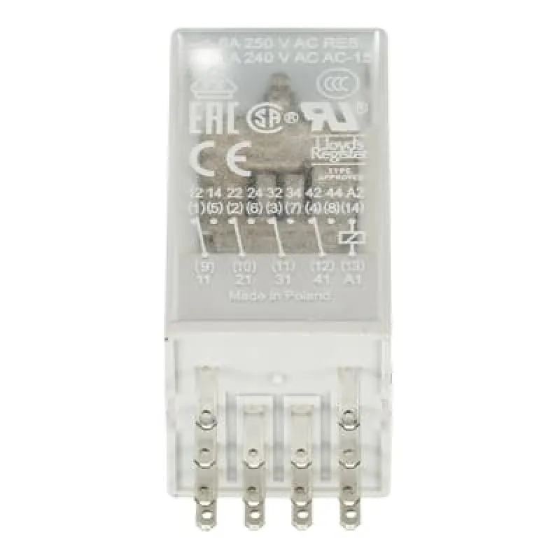 Реле промежуточное ABB CR-M024AC4 катушка 24 В AC 1SVR405613R0000