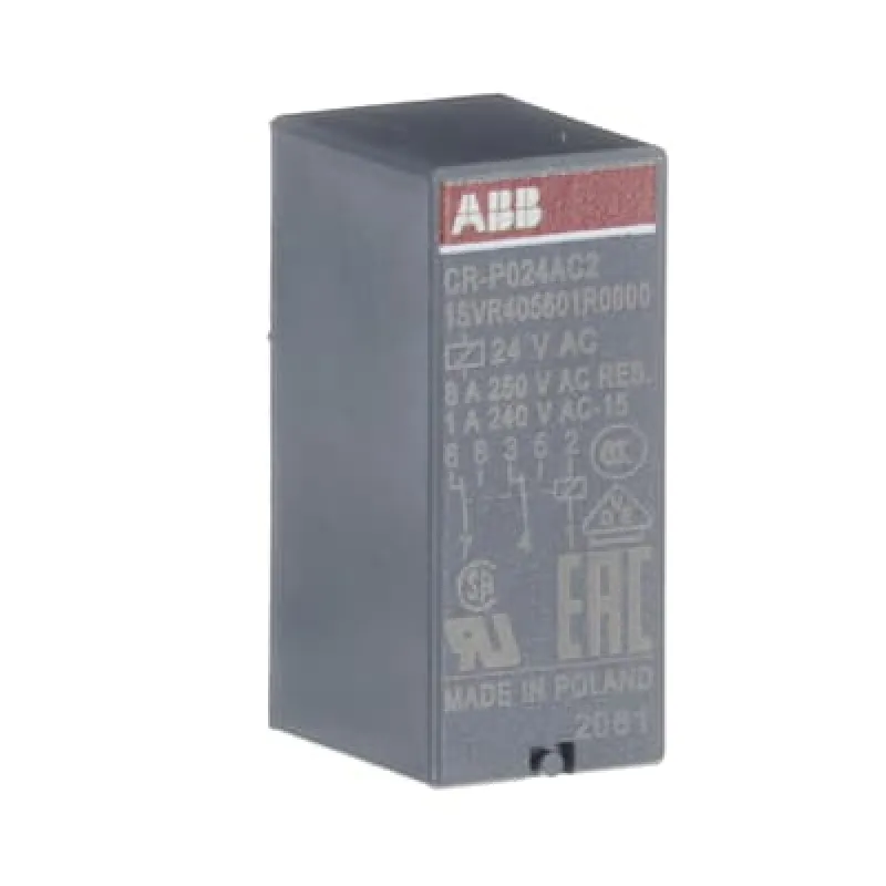 Реле промежуточное ABB CR-P024AC2 катушка 24 В AC 1SVR405601R0000
