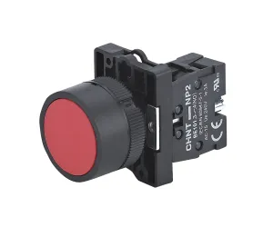 Кнопка управления NP2-EA41 без подсветки красная 1НО, IP40 574628