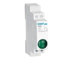 Индикатор ND9-1/g зеленый, AC/DC230В (LED) 594108