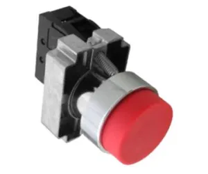 Кнопка управления NP2-BL42 без подсветки, красная, 1НЗ, IP40 576038