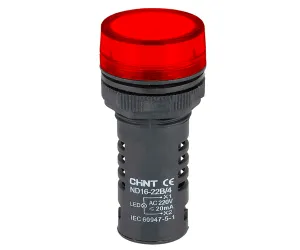Индикатор ND16-22D/2 красный AC/DC230В 593155