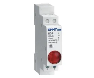 Индикатор ND9-1/r красный ,AC/DC230В (LED) 594113