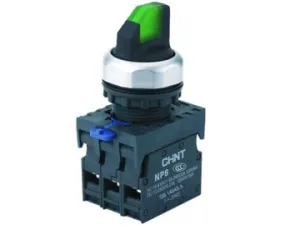 Переключатель подсвет. NP8-11XD/213, 2 полож. фикс., зелен., AC110-230В(LED) 667553